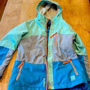 Girls O’Neill Ski Jacket. Size XL 14